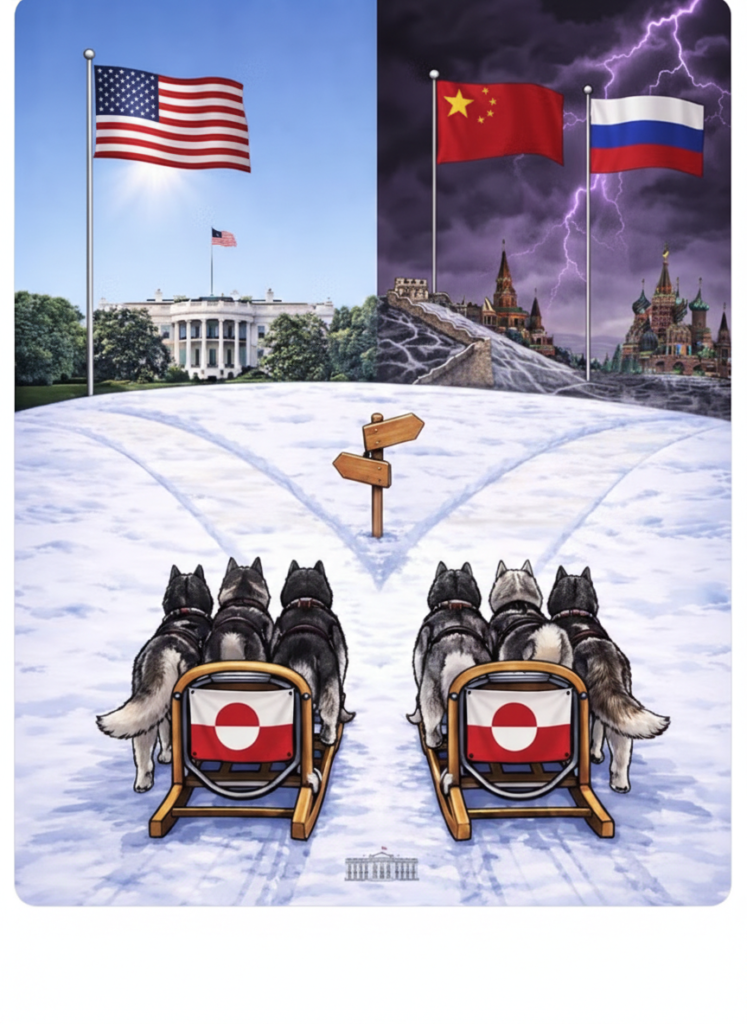 Groelândia e Casa Branca